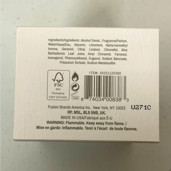 CLEAN RESERVE CITRON FIG 3.4 OZ EAU DE PARFUM SPRAY (BRAND NEW IN BOX) - Picture 5 of 5